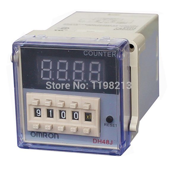 

lot omron 220vac dh48j цифровой счетчик счетчиков с 4-значными счетчиками
