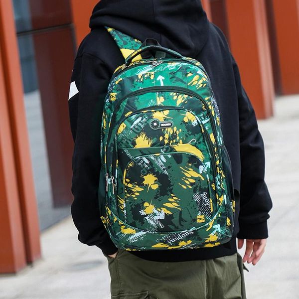

waterproof oxford fabric school backpacks for boys print school bags for girls lapbackpack teenagers schoolbag