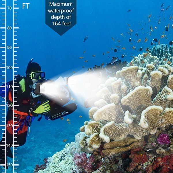 

50m waterproof diving led night light 84 led video light pgraphic lighting for gopro hero 3/3+/4/4s/5/5s/6 diving lamp