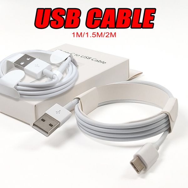 

Good quality micro u b cable 1m 3ft 2m 6ft for iphone am ung android type c huawei with retail package