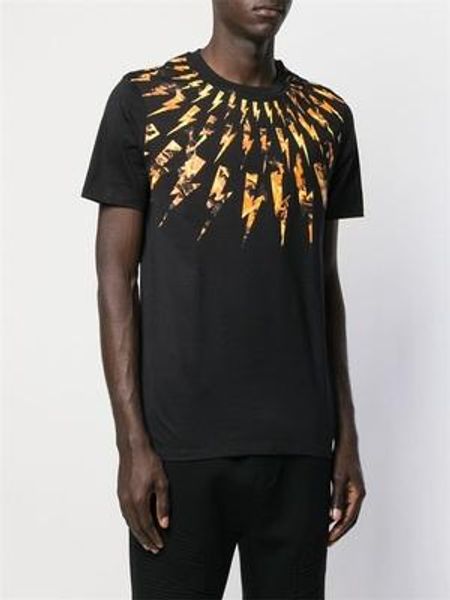 

19fw summer t shirt women men shirts lady summer beach clothing short sleeve tees neil casual tshirt, White;black