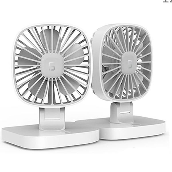 

white guide car car fan usb small fan 12v 24v large truck van double head