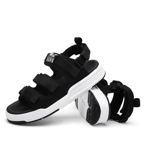 

slip gladiator slippers shoe breathable male hollow mens waterproof sandalia walking summer in outdoor masculina for sandals 39, Black