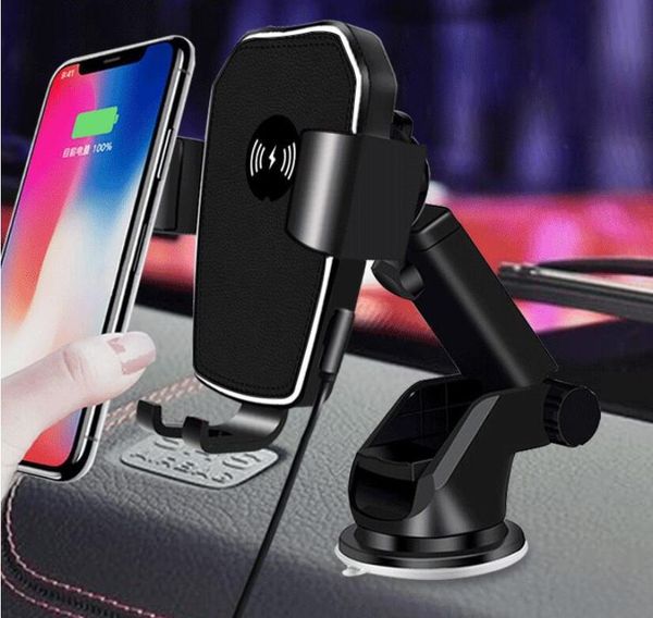 

для iphone x 8 plus ци автомобильное беспроводное быстрое зарядное устройство держатель телефона air vent стиль беспроводная автомобильная з