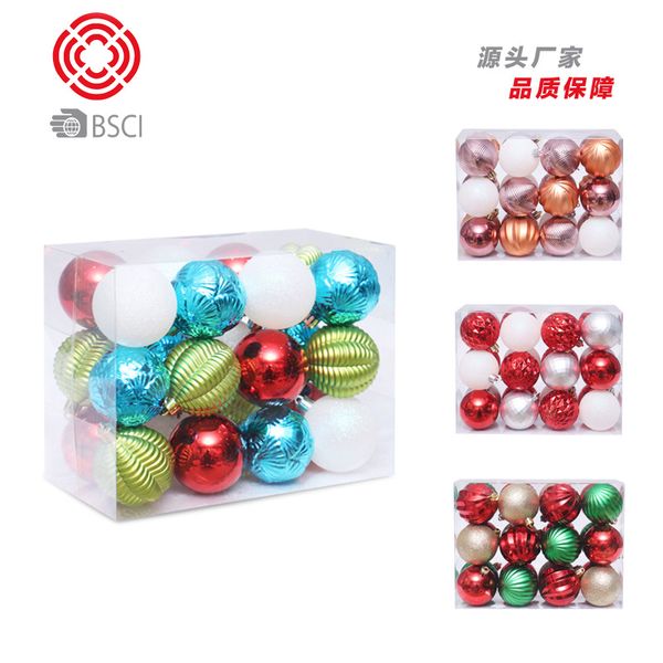 

explosion 6cm/24pc christmas decorations christmas tree ornaments ball set