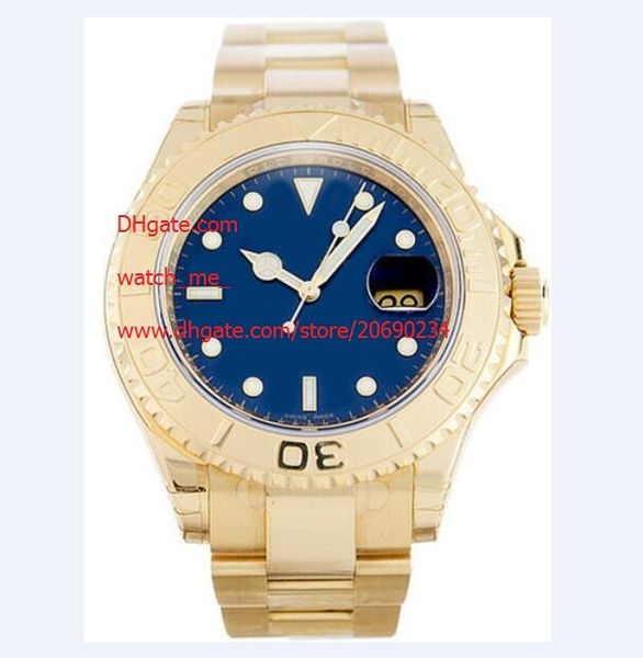 

бесплатная доставка завод поставщик luxury sapphire 40мм 168628 синий циферблат автоматические механические mens мужские часы наручные часы, Slivery;brown