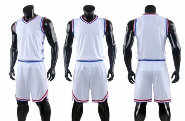 Persönlichkeit 2019 männer Basketball Uniformen kits Sport kleidung trainingsanzüge streetwear individuelle Basketball bekleidung trikot Sets Mit Shorts trägt