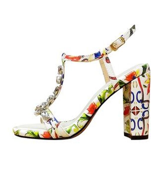 

ew fashion women's drill thick-heeled roman sandals in summer, Black