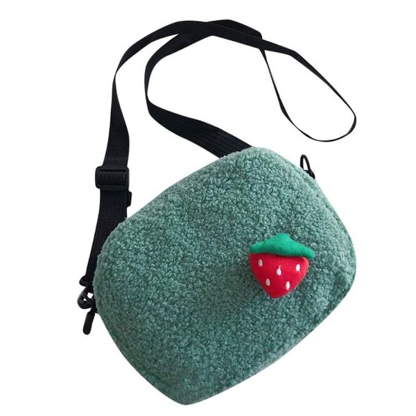 

fashion women's retro solid color large capacity velour handbag shoulder bag bags for women crossbody bag for phone 2020 new