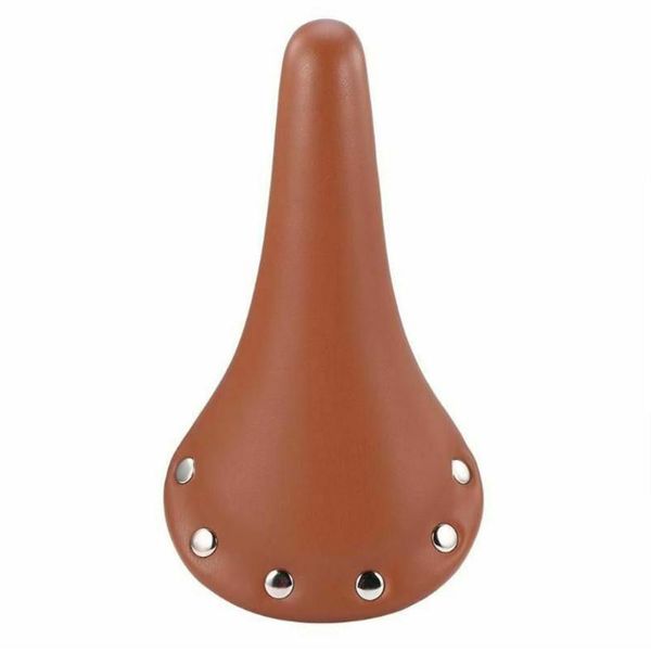 

accessories soft bicycle saddle fixed racing curved bow seat cushion mountain bike breathable pu leather non-slip mat rivet