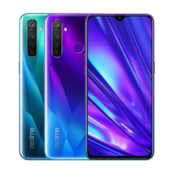 Оригинальный Realme г модуль 4G LTE сотового телефона 6ГБ оперативной памяти 64 Гб ROM процессор Snapdragon 712 АЕИ Octa ядро 6.3