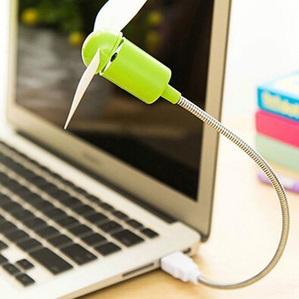 Mini Usb Fan Gadgets Flexible Cool For Laptop Pc Notebook High