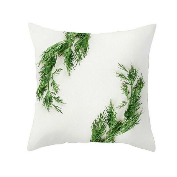 

new washable vintage tropical plants pillow case home decoration polyester pillowcase print cover without pillow