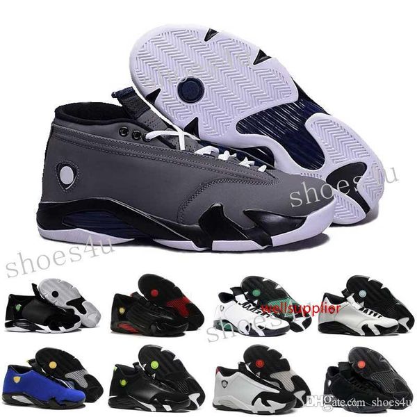 

classical 14 xiv basketball shoes for men, fusion purple black red 14 playoffs sneakers eur41-47 us 8-13