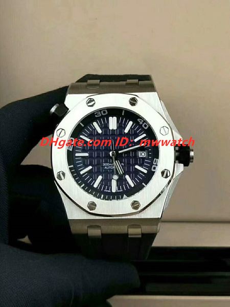 

2019 горячая распродажа 43 мм мужские роскошные часы с автоматическим механизмом ROYAL OAK серии часы сапфир топ 316 из нержавеющей стали резиновый ремешок мужские часы