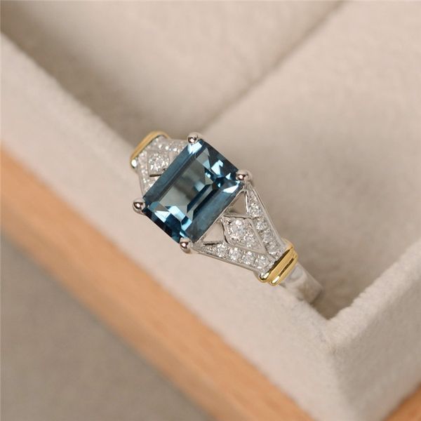

selling 925 sterling silver wedding party rings crystal zircon gemstone ring with cubic zirconia ring engagement rings for women w8052, Golden;silver