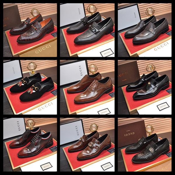 

20ff men fashion silk velvet splice leather shoe designers shoes men formal shoes flat breathable comfortable shoes, Black