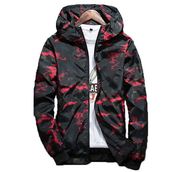 

menswear 2019 men's spring autumn printing jacket mens jackets and coats casual outerwear windproof outdoors male jackets 1492, Black;brown