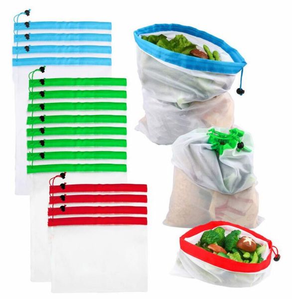 

Me h bag u eful torage bag for fruit vegetable hopping grocery 30 43cm hand tote home torage pouch bag