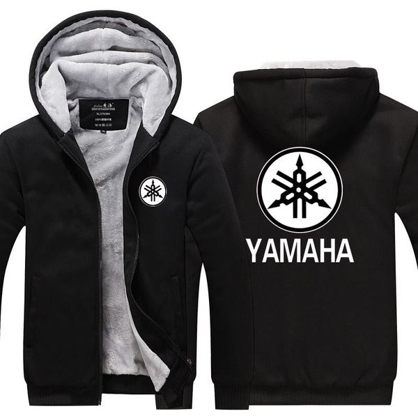 

motorcycle west coast off-road motorcycle for yamaha with pile and thick coat hoodie 05