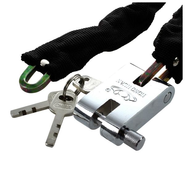 

1pcs reinforced metal heavy motorbike motorcycle bicycle chain lock bicycle accessories 4 size