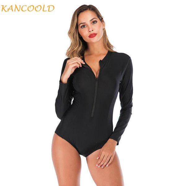 

2019 new style wetsuits women surfing sports swimwear full body scuba surfing diving wetsuits one piece water surf swim 718