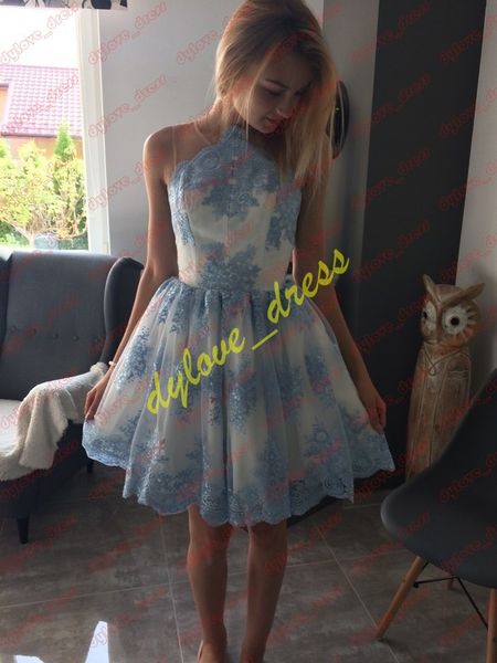 

2019 plus size african blue short prom homecoming dresses vestidos de fiesta arabic formal dress evening gowns lace, Black
