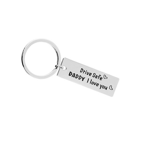 

simple keychain man key chain bag women key ring chain for pants drive safe pendant holder fashion alloy brelok, Silver