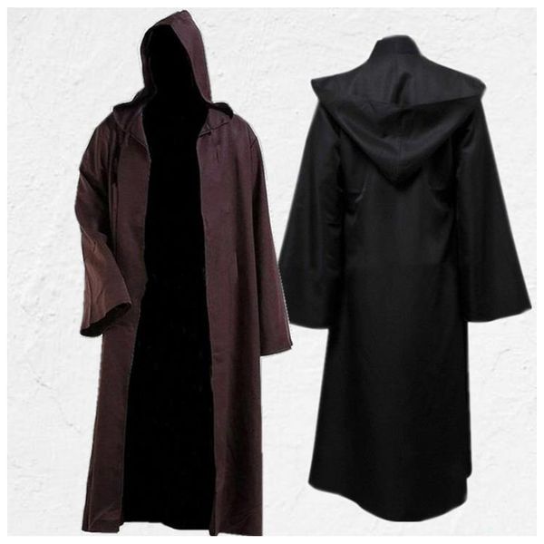 

halloween robe cosplay designer jedi knights cloak darth vader cloak cos costume for men fashion sale, Black;red