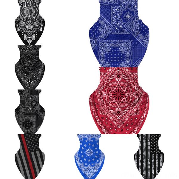 

zn17a headband scarf hip-hop bandanas head scarf scarves vintage cycling towel magic neck outdoor skull pocket bandana face mask, Black