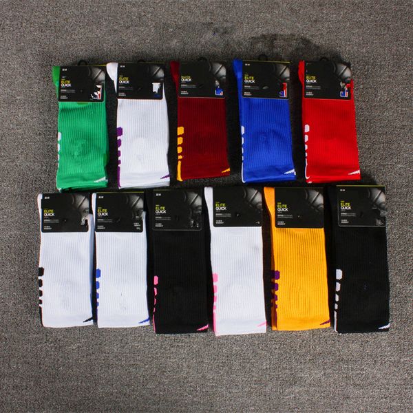 

new designer basketball socks thick traning towel brand soccer socks for men thick towel breathable sports socks eu40-eu46, Black