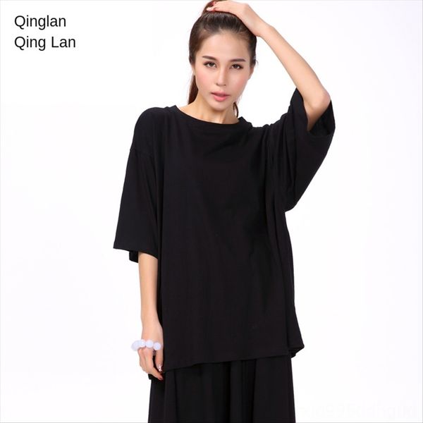 

2019 xia xiaolan medium and long large size loose t-shirt female 2019 xia xiaolan medium and long large size loose t-shirt female, White