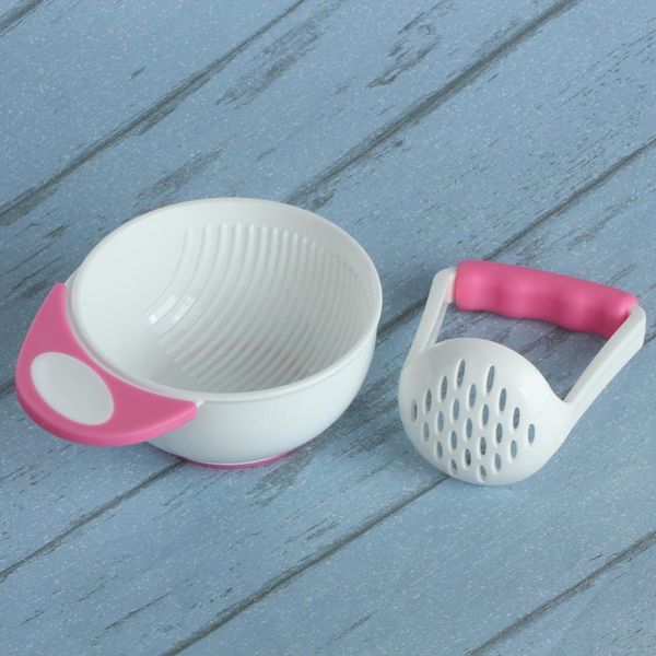 

baby food mills and container bowl set manual grinding dishes baby fruit food containers bowls baby food maker tool feeding bowl nbkub