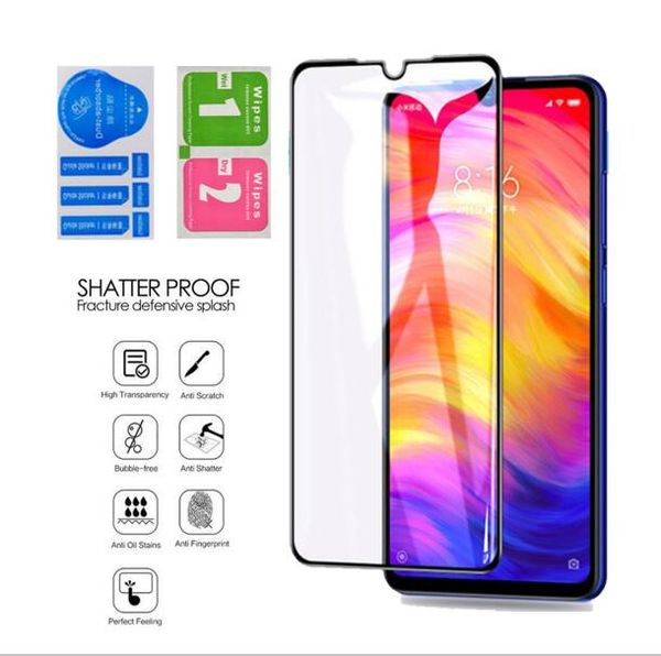 

9h full cover tempered glass phone screen protector for xiaomi mi 9 se 8 lite cc9 se redmi k30 k20 pro note 8 7 t pro 8a 7a 6