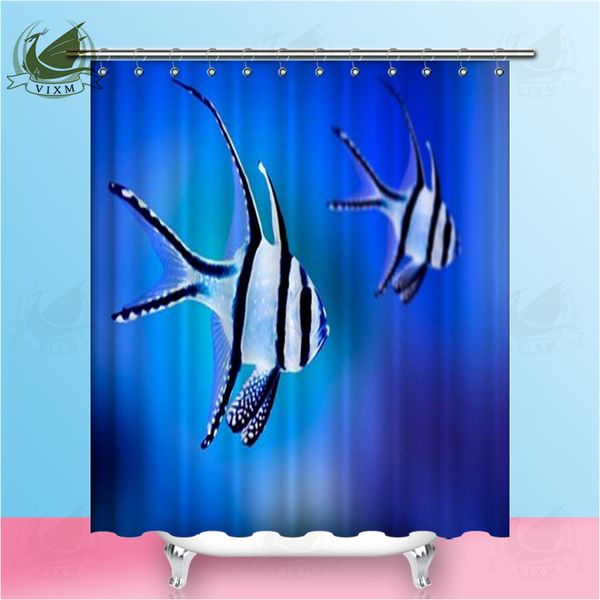 2019 Vixm Exotic Qquarium Animal Wildlife Coral Fish Shower