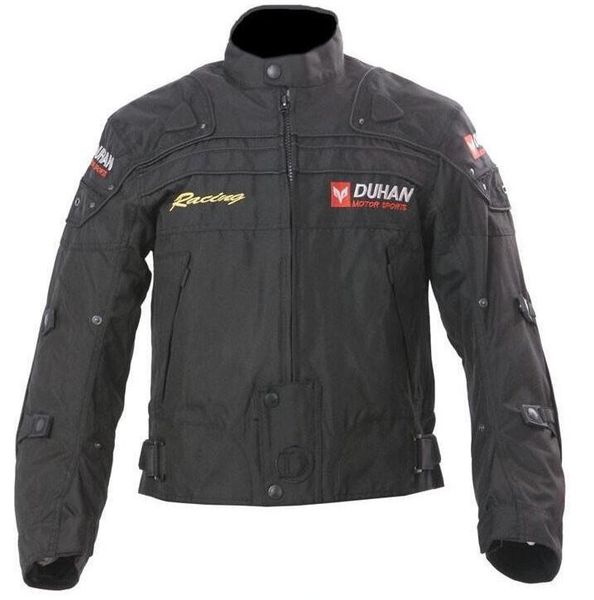 

duhan d020 motorcycle motorcross 600d nylon cotton jacket for man black xl