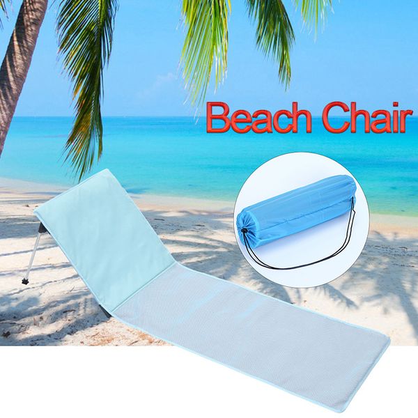

picnic time outdoor beach vacation comfortable portable beach mat,folding sun lounger chair