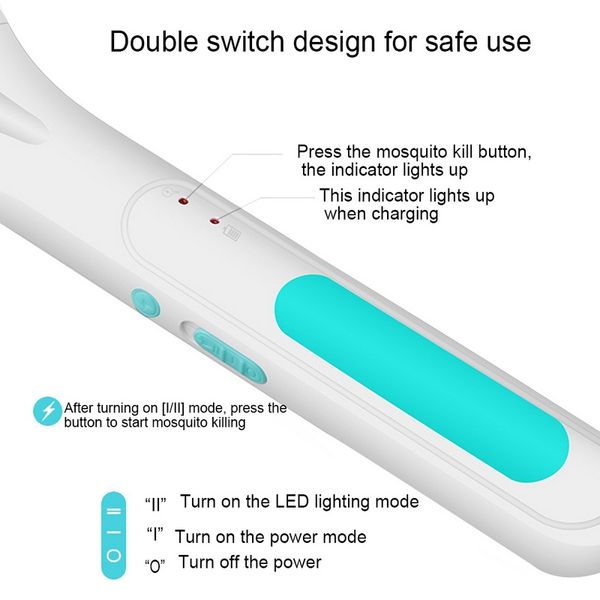 

usb chargerable главная electric fly mosquito bug zapper swatter москито киллер защитная сетка cordless anti mosquito bug zapper другое сад