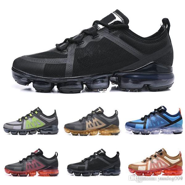 

2019 run utility running shoes for men triple white black vapors reflective medium olive burgundy air designer mens trainers sports sneakers