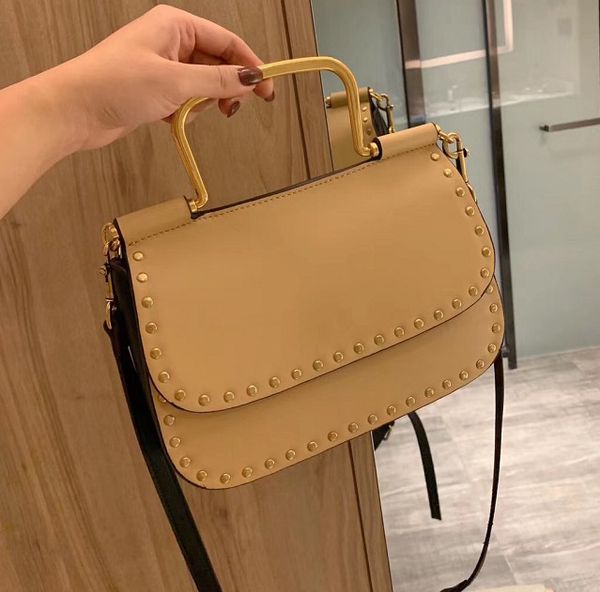 

designer handbag women shoulder bag rivet leather simplicity fashion cfy2002264