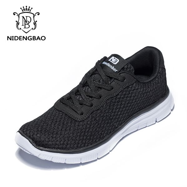 

plus size 48 49 50 sneakers for men mesh lightweight breathable men casual shoes flat lace-up black shoes for drop shipping