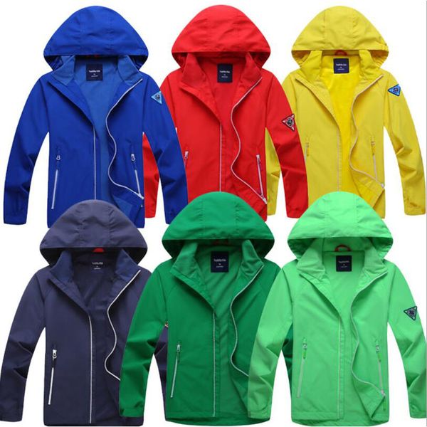 

autumn winter outerwear windbreaker windproof coat girls boy vest coat detachable cap children jacket for kids hooded for boys, Blue;gray