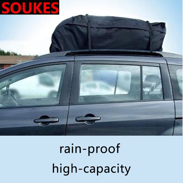 

car roof bag rack cargo luggage storage waterproof for skoda octavia a5 a7 kodiaq superb 2 rapid fabia porsche 911 cayenne macan