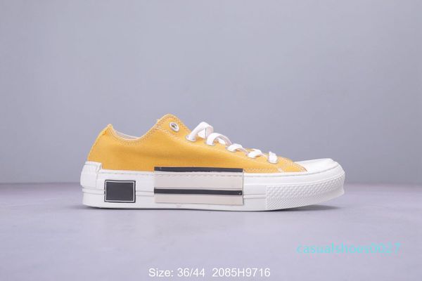 

2020 new platform oblique technology fabrics canvas casual shoes b23 mens luxury designer shoes womens fashion casual shoes size 36-45 c27, Black