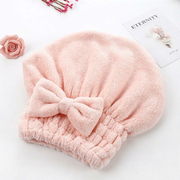 

new fashion women microfiber hair wrap towel drying bath spa head cap turban twist dry shower