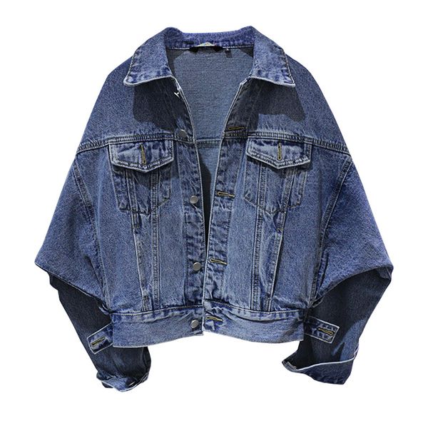 

short jeans jacket coat women denim jacket coat 2019 autumn women ladies jackets, Black;brown