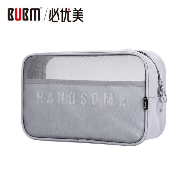 

bubm multifunctional transparent women makeup bag cosmetic toiletry organizer storage pounch