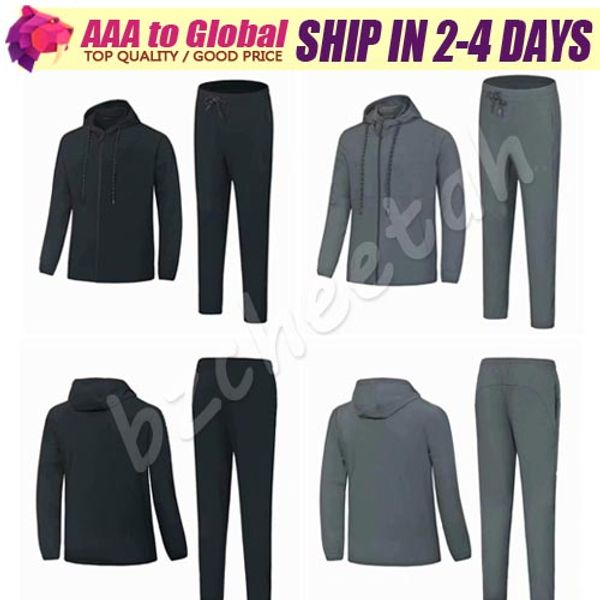 

2019 2020 training suit soccer sweatshirt sports track outdoor jogging casual wear 19 20 football jacket training shirt sets ing, Black
