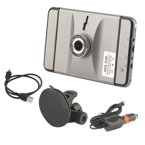 

automobile 800*480 pixel gps navigation dvr rear view manually 350 degree rotation navigator car styling