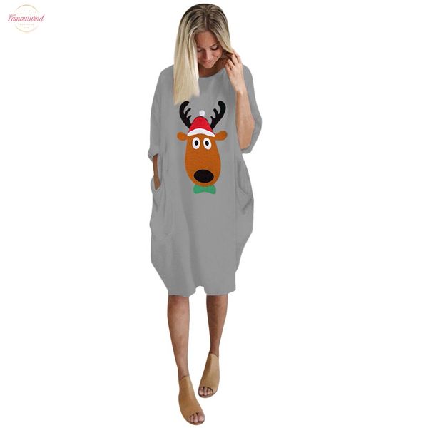 

beautiful womens clothing size of clothes loose womens clothing neck long pocket girls christmas dress luoba women, Black;gray